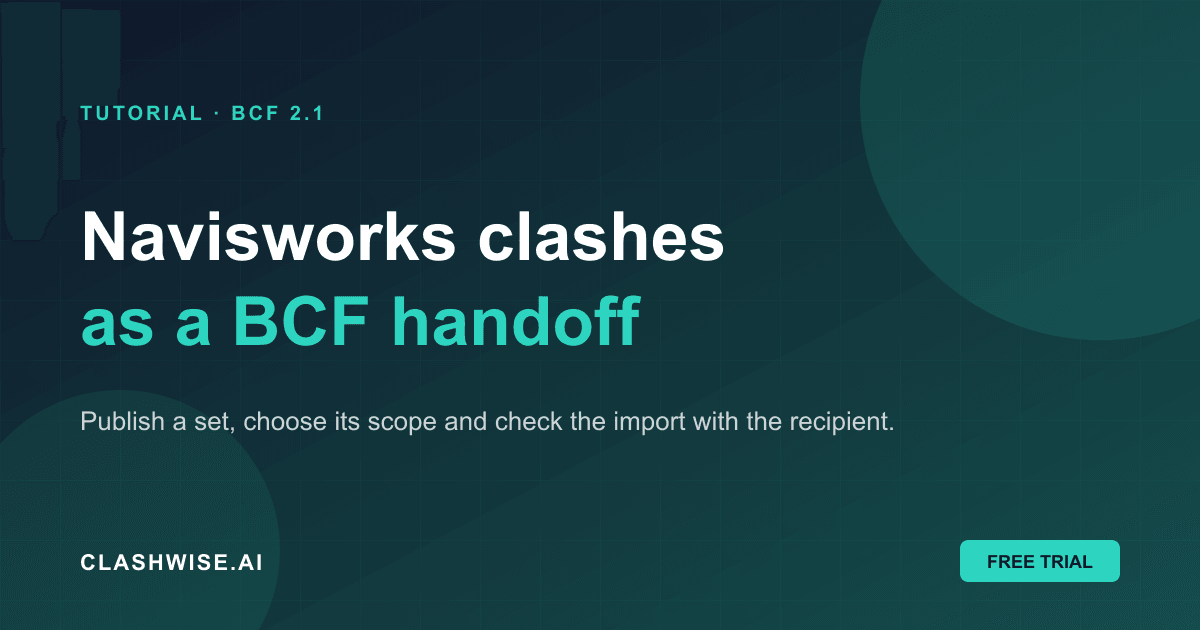 How to Export Navisworks Clashes to BCF (Step by Step)
